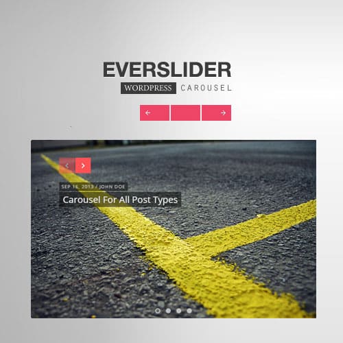 Everslider – Responsive WordPress Carousel Plugin