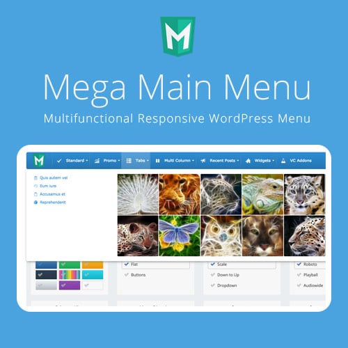 Mega Main Menu – WordPress Menu Plugin